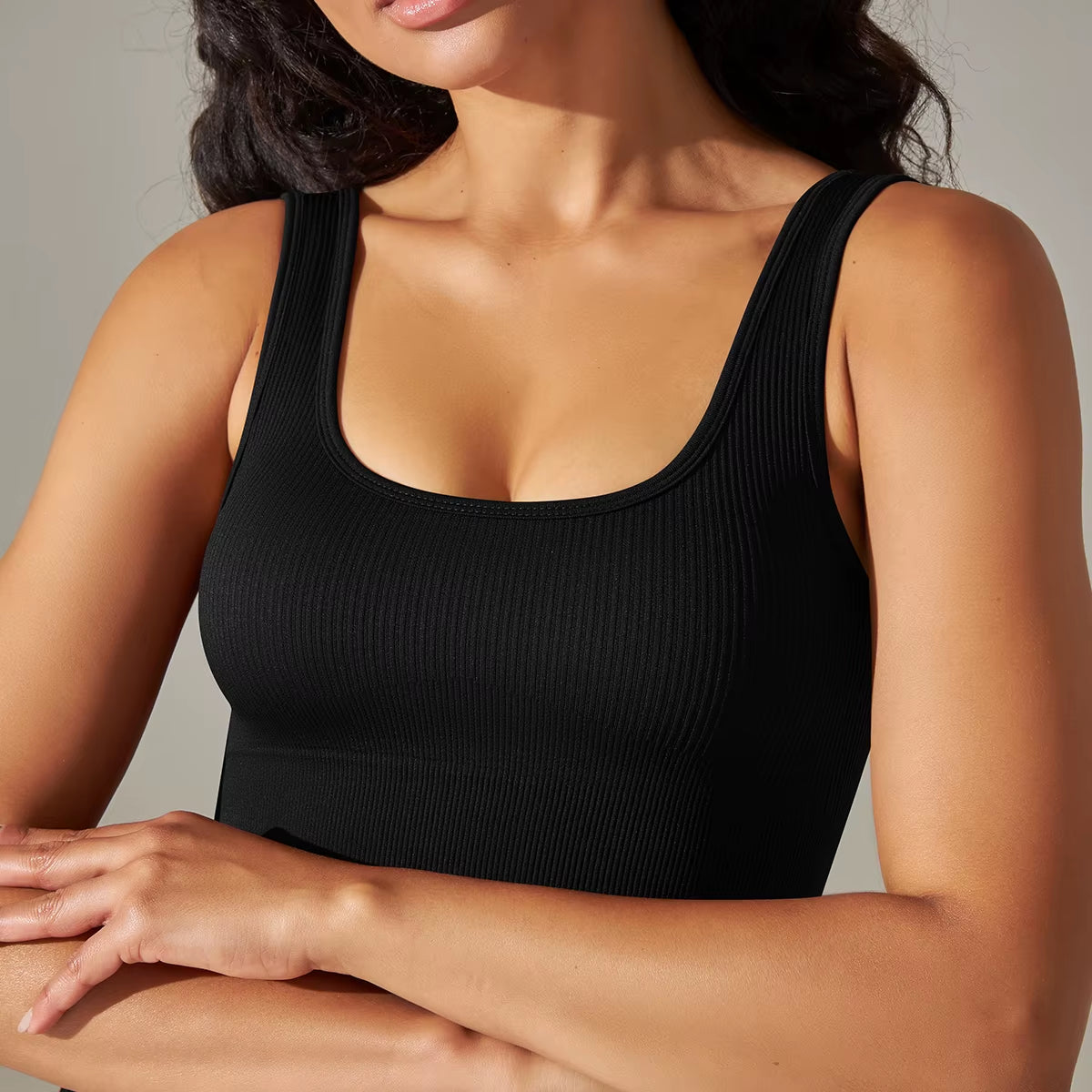 Seamless Women Sports Bras Fitness Gym Running Underwear Shockproof Bra