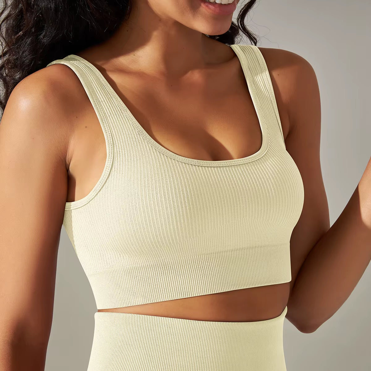 Seamless Women Sports Bras Fitness Gym Running Underwear Shockproof Bra