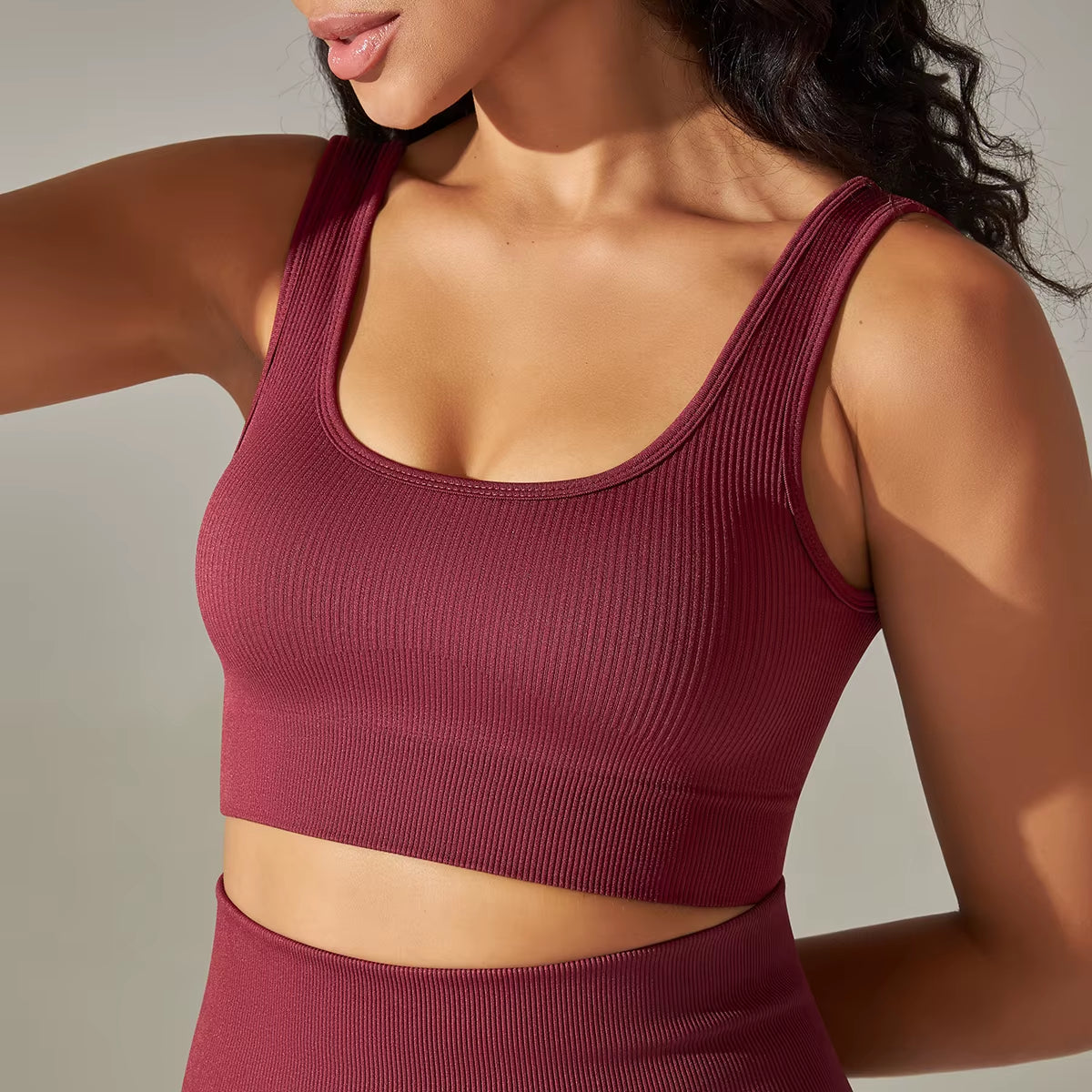 Seamless Women Sports Bras Fitness Gym Running Underwear Shockproof Bra