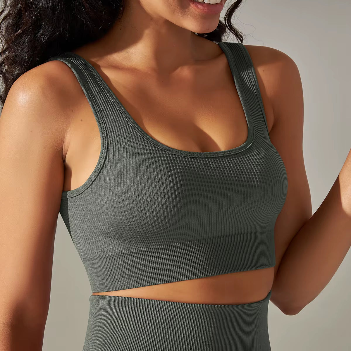 Seamless Women Sports Bras Fitness Gym Running Underwear Shockproof Bra